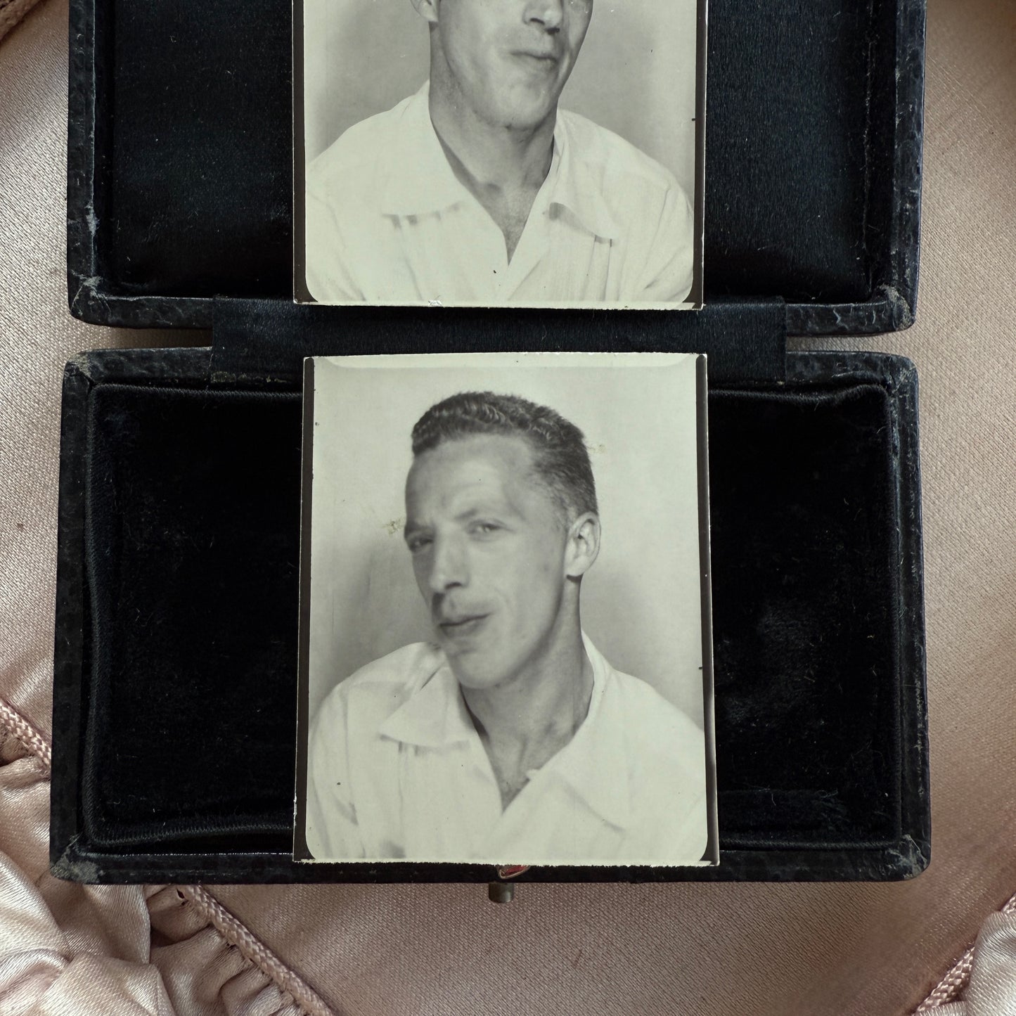 1950s Pair of Photo Booth Photos