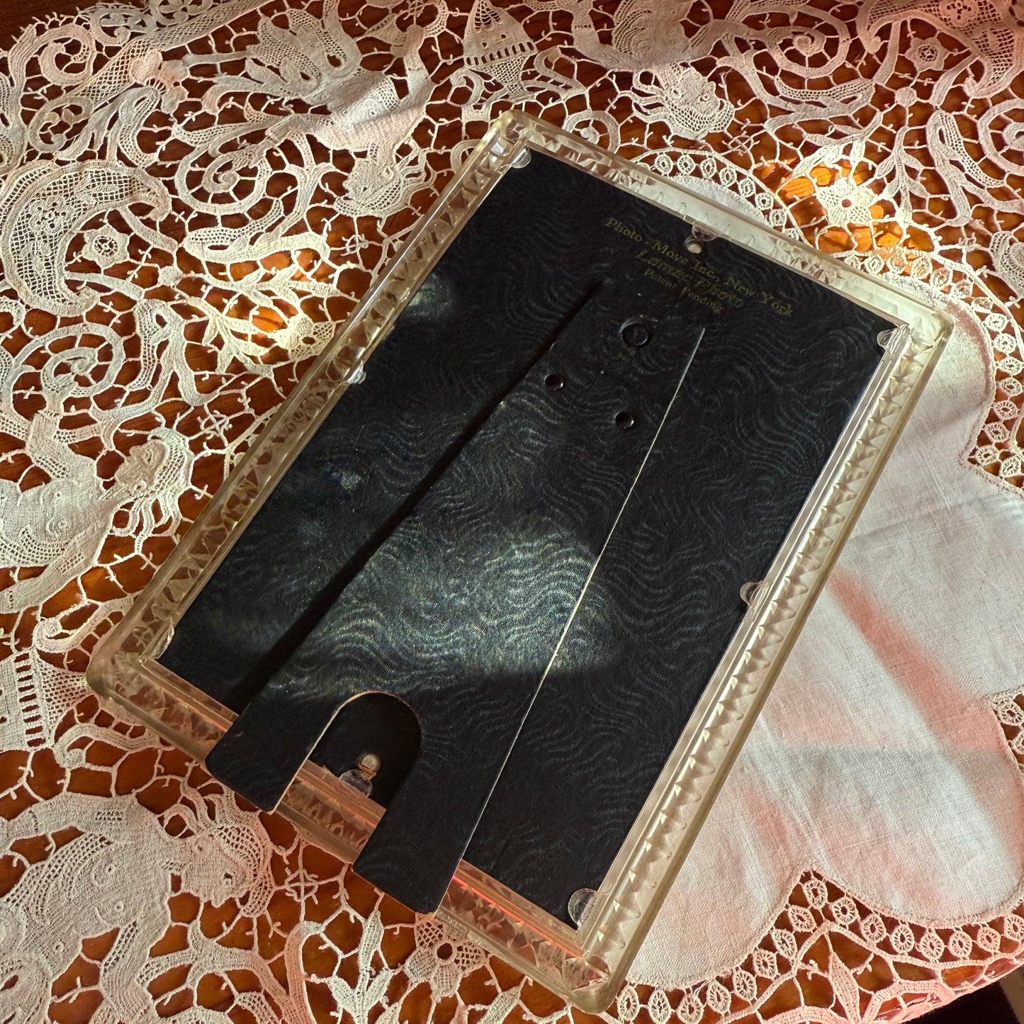 1940s Lenore Aubert Lenticular Photo in Frame