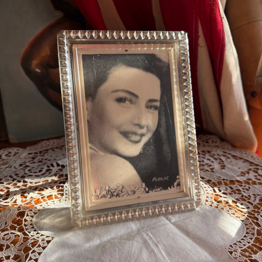 1940s Lenore Aubert Lenticular Photo in Frame