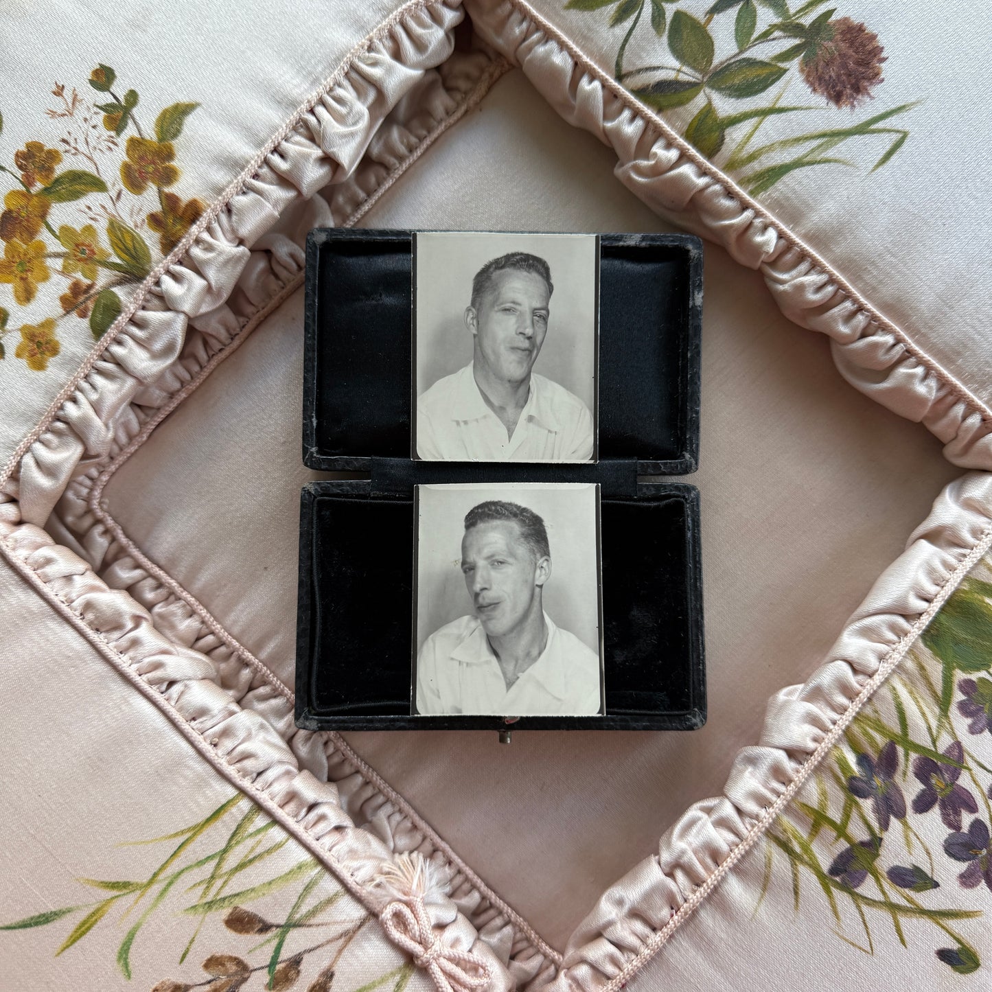 1950s Pair of Photo Booth Photos