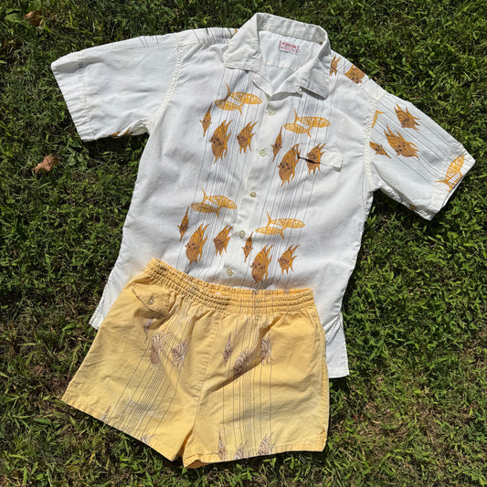 1950s McGregor Fish Print Set