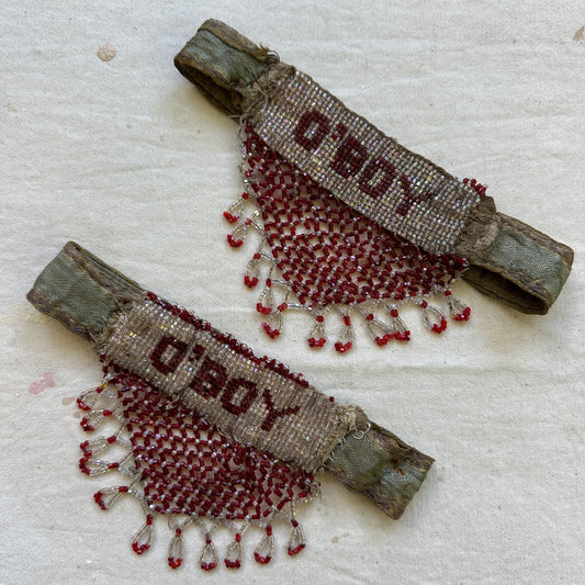 1920s 'O'Boy' Beaded Garters