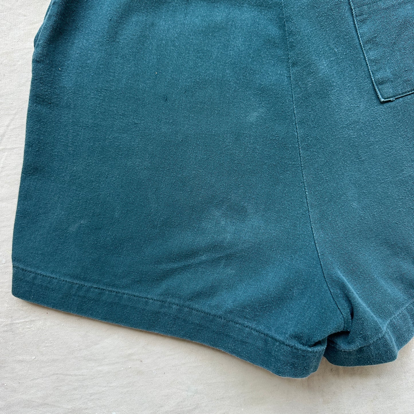 1940s Girl Scouts Cotton Side Button Shorts