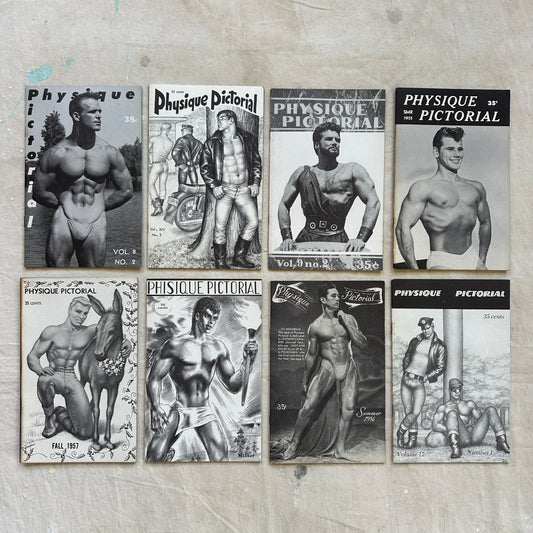 1950s-60s Physique Pictorial Magazines